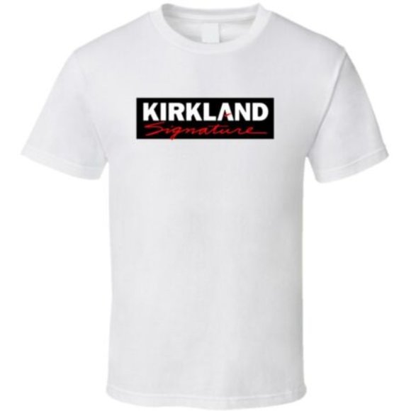 Kirkland Signature Shirts Nwot Kirkland Signature Mens Crew Neck Logo Tshirt White Size Xxl